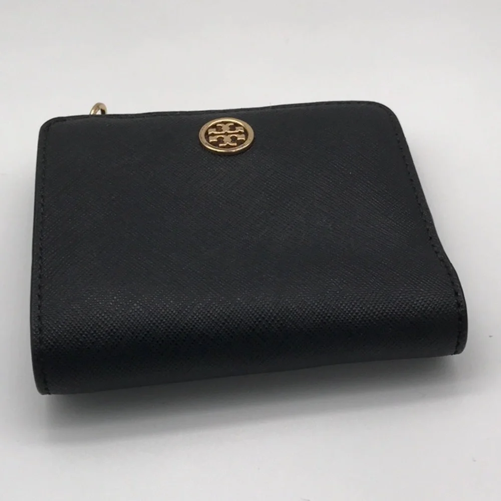 EUC TORY BURCH ROBINSON BLACK WALLET - Picture 16 of 16